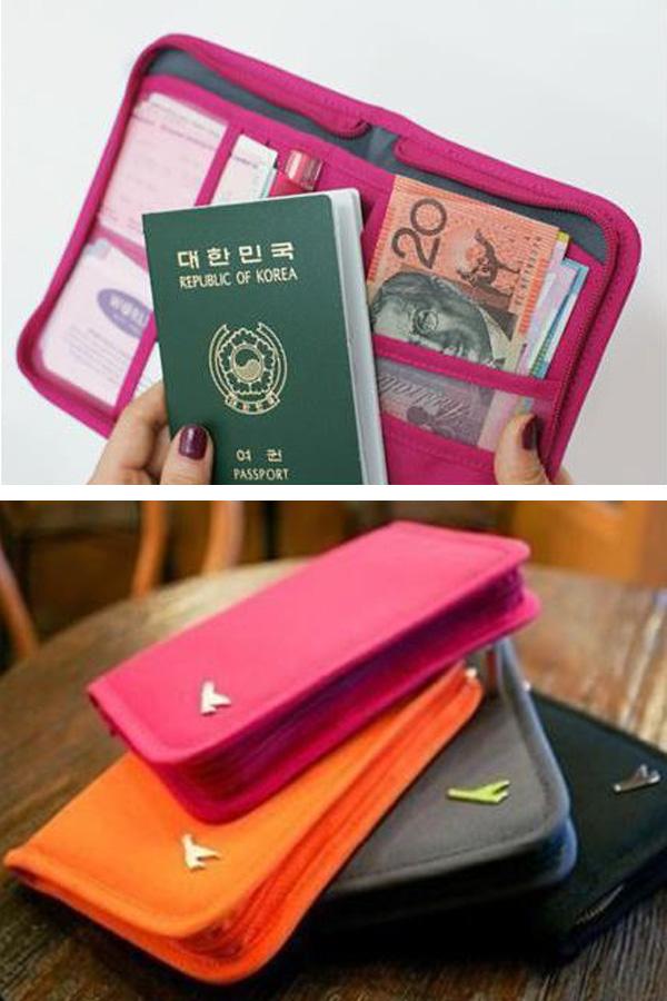 비행기 여권지갑 여행수납가방케이스 패스포트