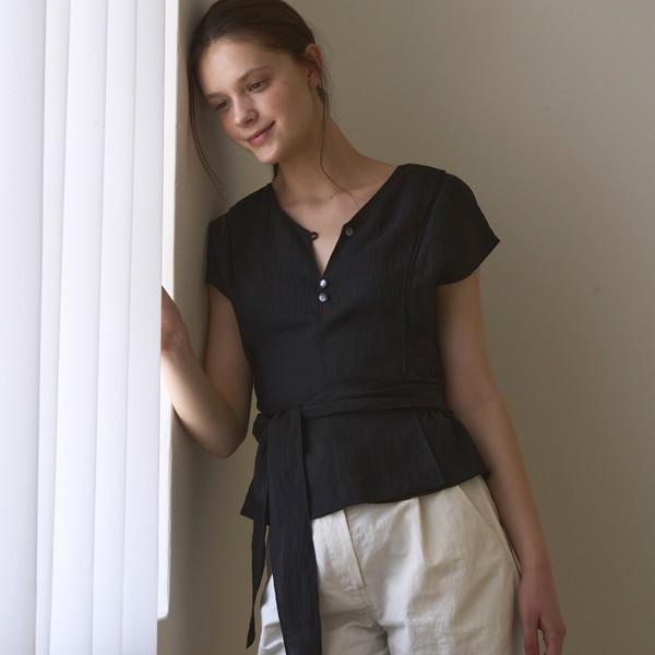 Torso Layered Top (Black)