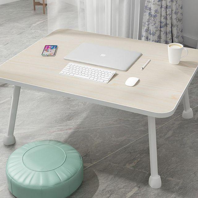 깔끔한 접이식 우드 좌식책상