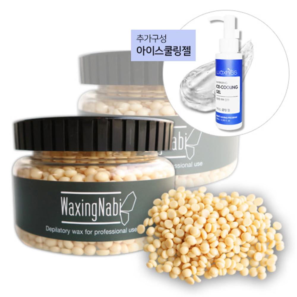 왁싱나비 셀프 왁싱 제모 올인원 키트+아이스쿨링젤