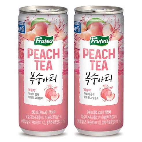 푸르밀 푸르티 복숭아티 240ml 30개입/아이스티/무배, 240ml, 30개 - 아이스티음료 | 쿠팡