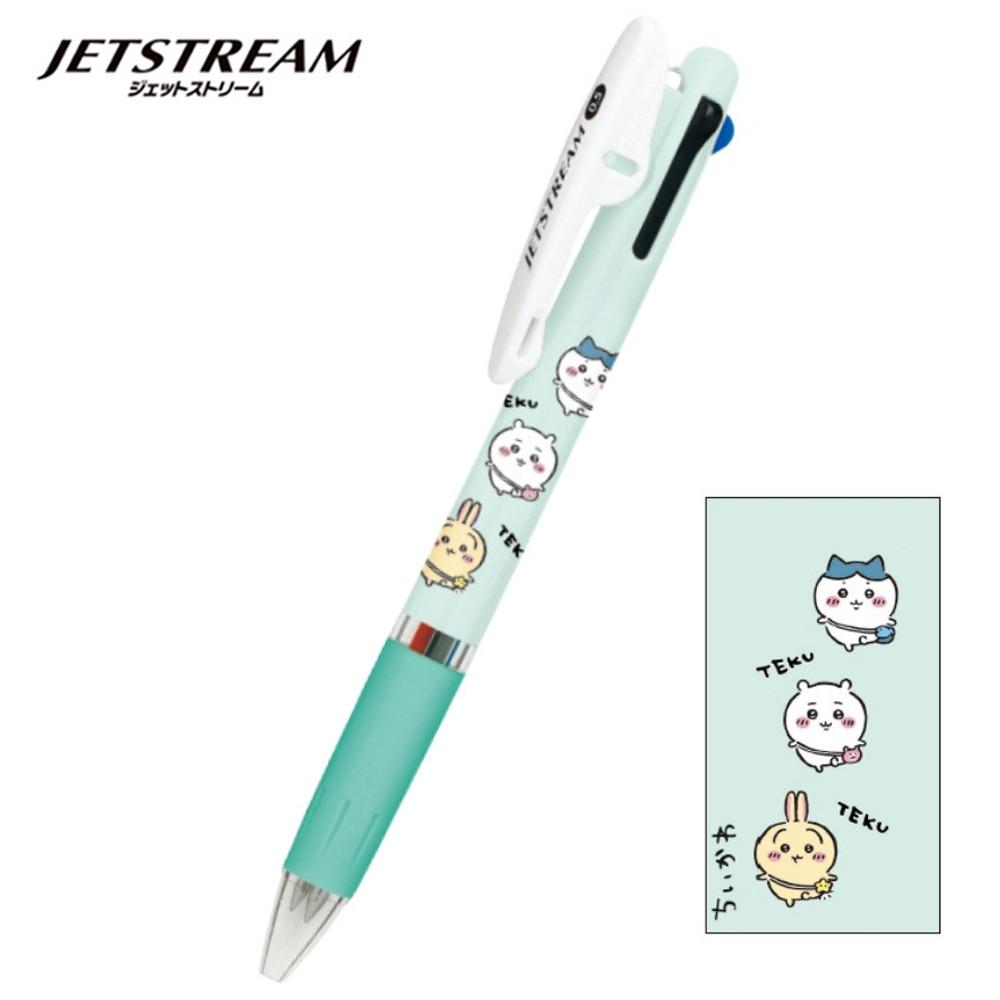 치이카와 먼작귀 제트스트림 3색 볼펜 트리오 민트