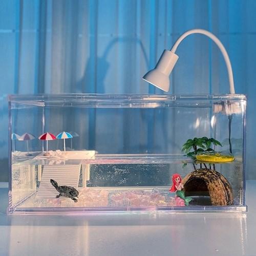 깨지지않는 방탄어항 아크릴 거북이 물고기 수족관 수조