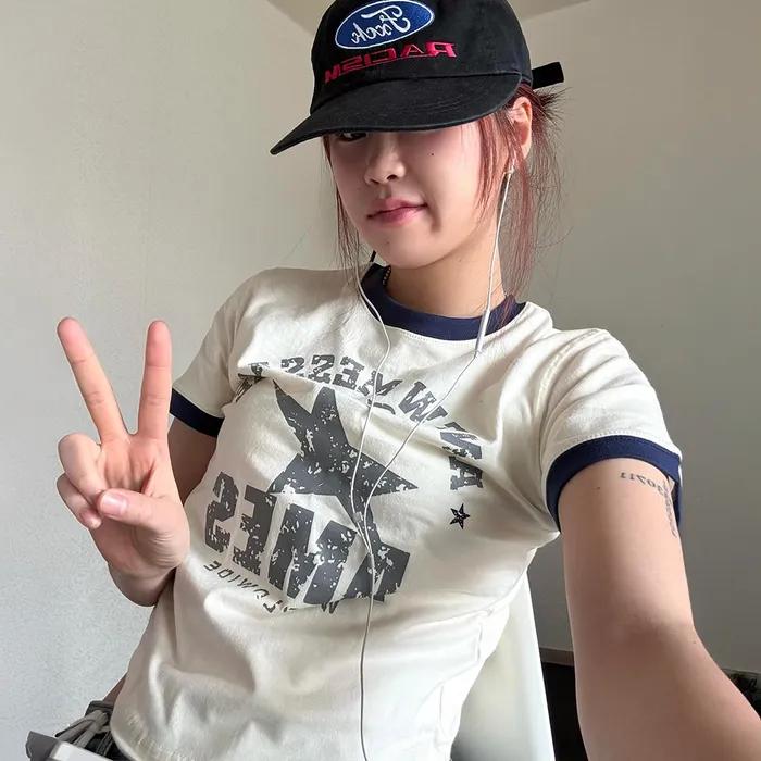 VINTAGE STAR TEE CREAM