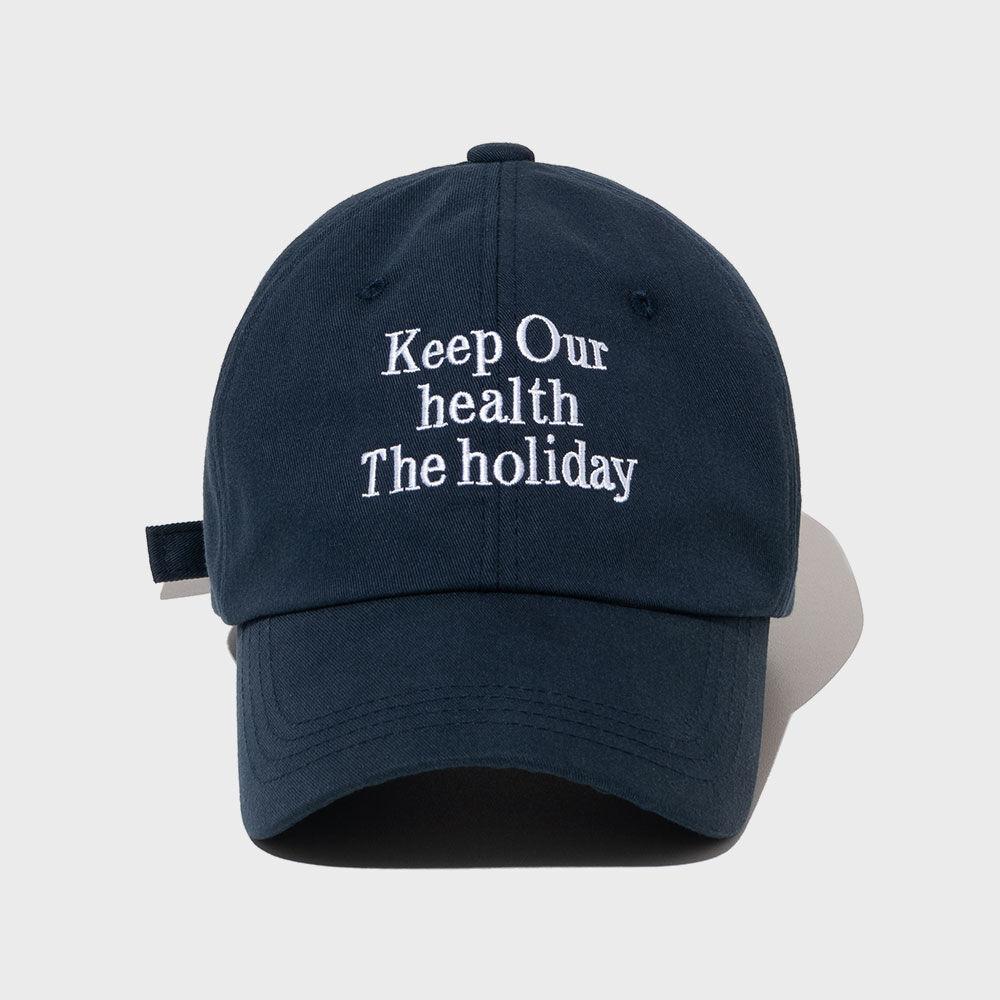 [기은세 착용] 홀리데이 시그니처 볼 캡 [네이비]