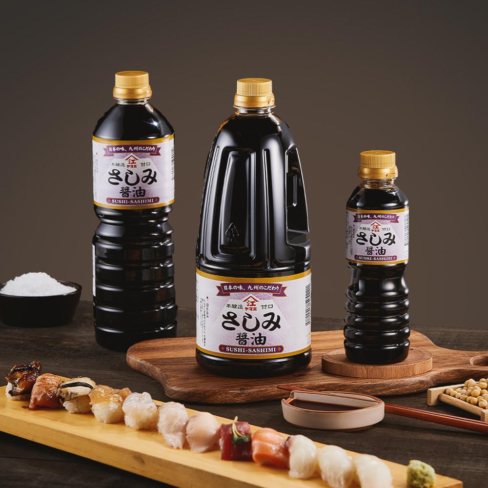 공식수입 일본 회간장 야마에 사시미 쇼유 3종 회 초밥 스시 소스