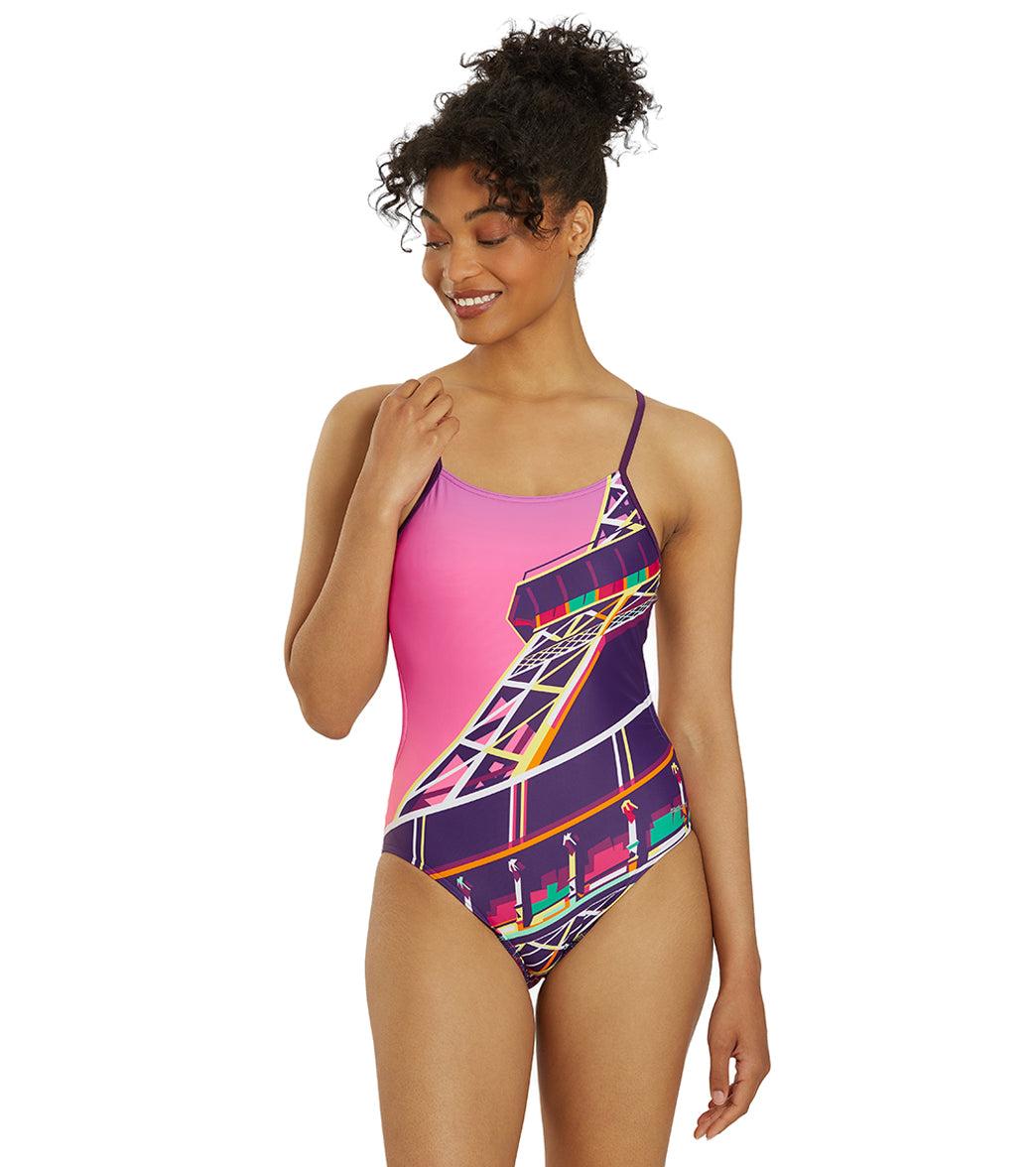 Sporti Paris Sunset Micro Back One Piece Swimsuit (26-40) - Sunset / 26