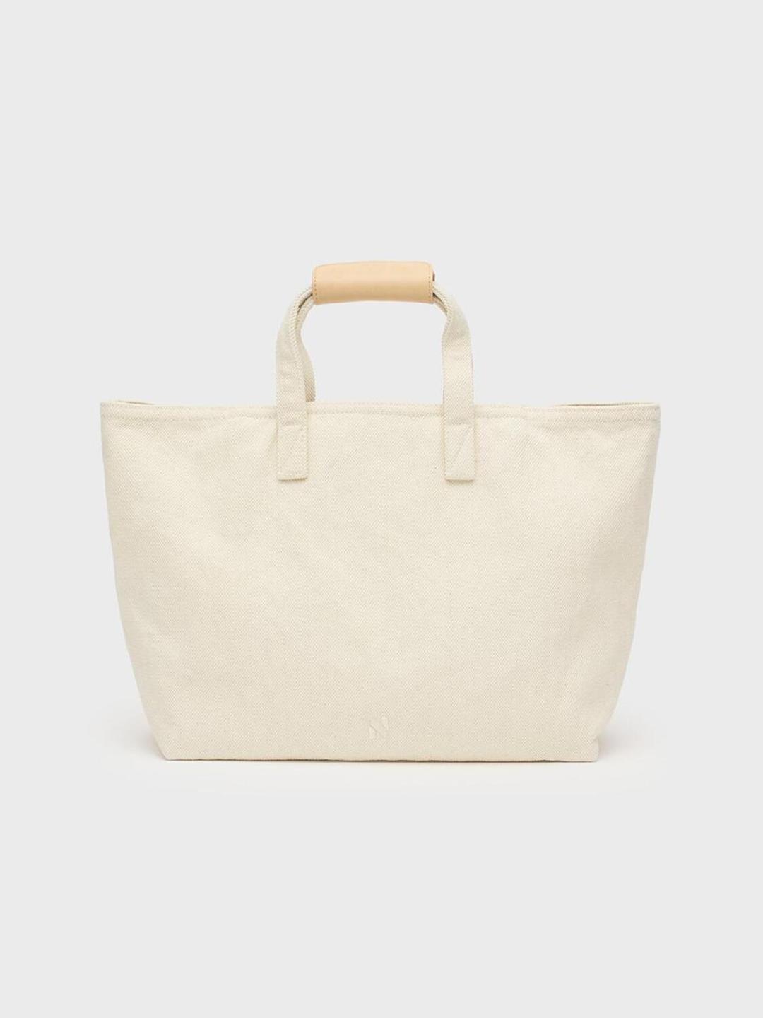 A/P 003 NIFTY AS BORN 1 TOTE BAG L_ECRU