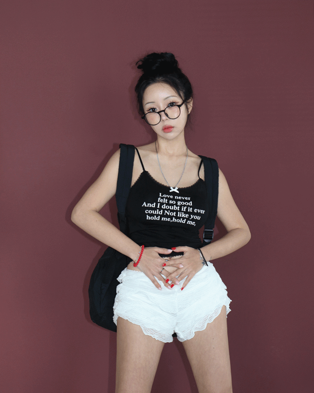 딜라잇제이 마이티 리본 레터링 키치 나시