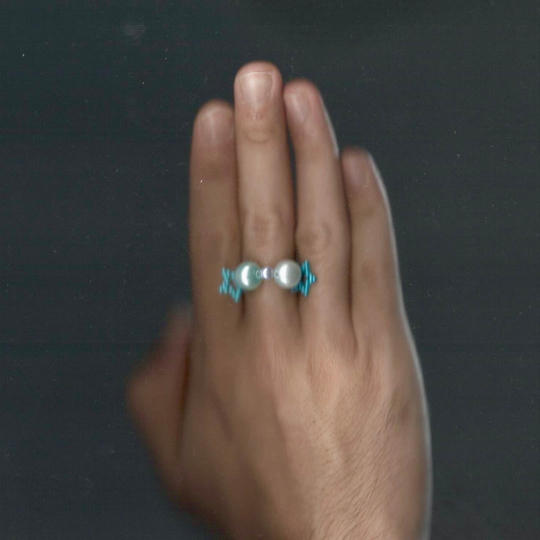 skyblue star ring ver 2.0