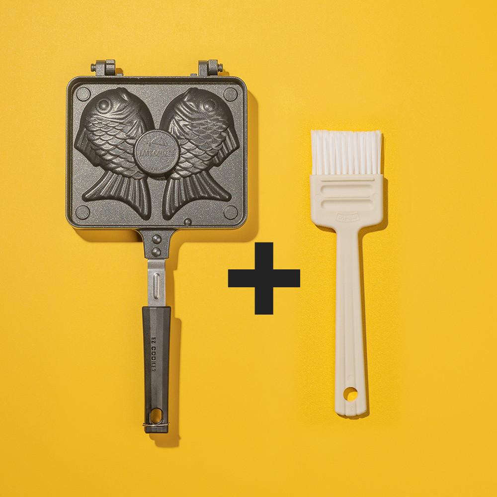 붕어빵틀 2구 붕어빵 만들기 팬 세트 키트 가정용