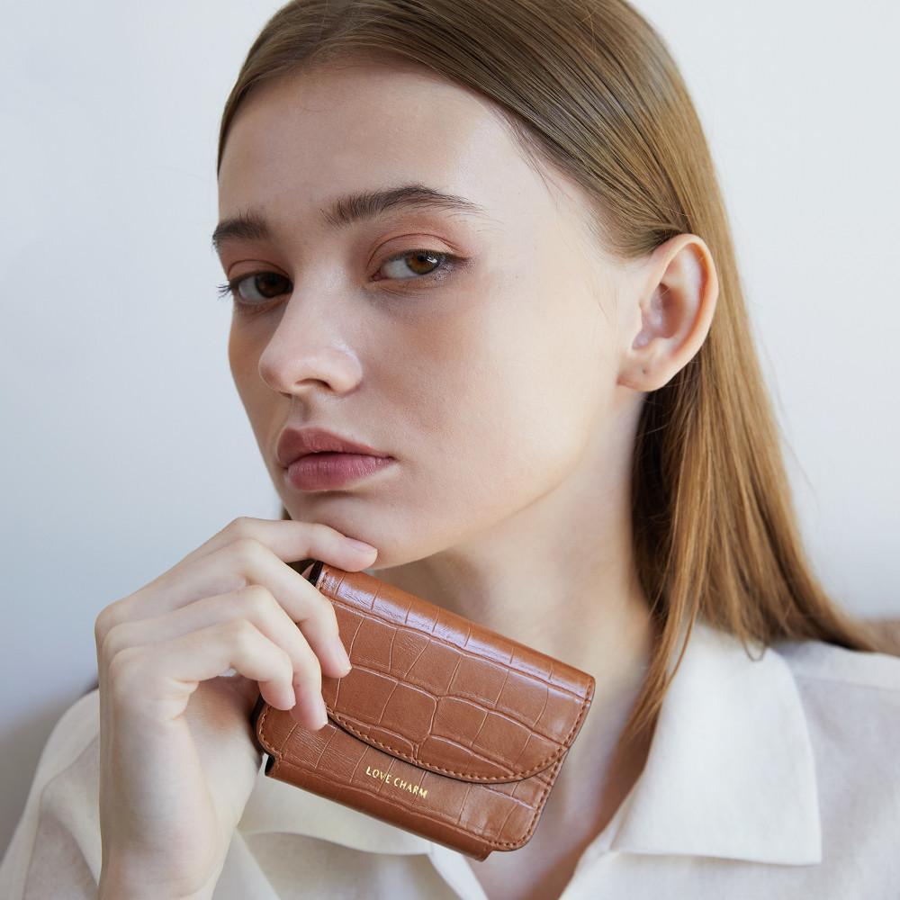 [반달 카드지갑_22SF] 하프문 지갑