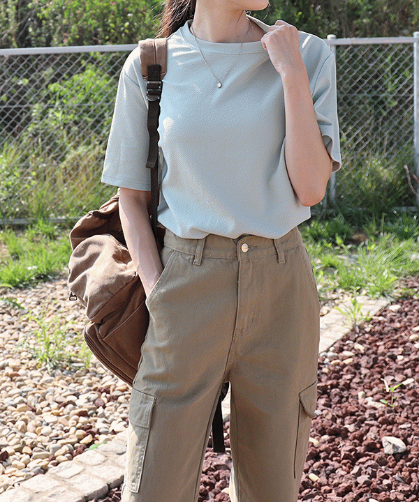 [1+4] 에어 링클프리 반팔 티셔츠