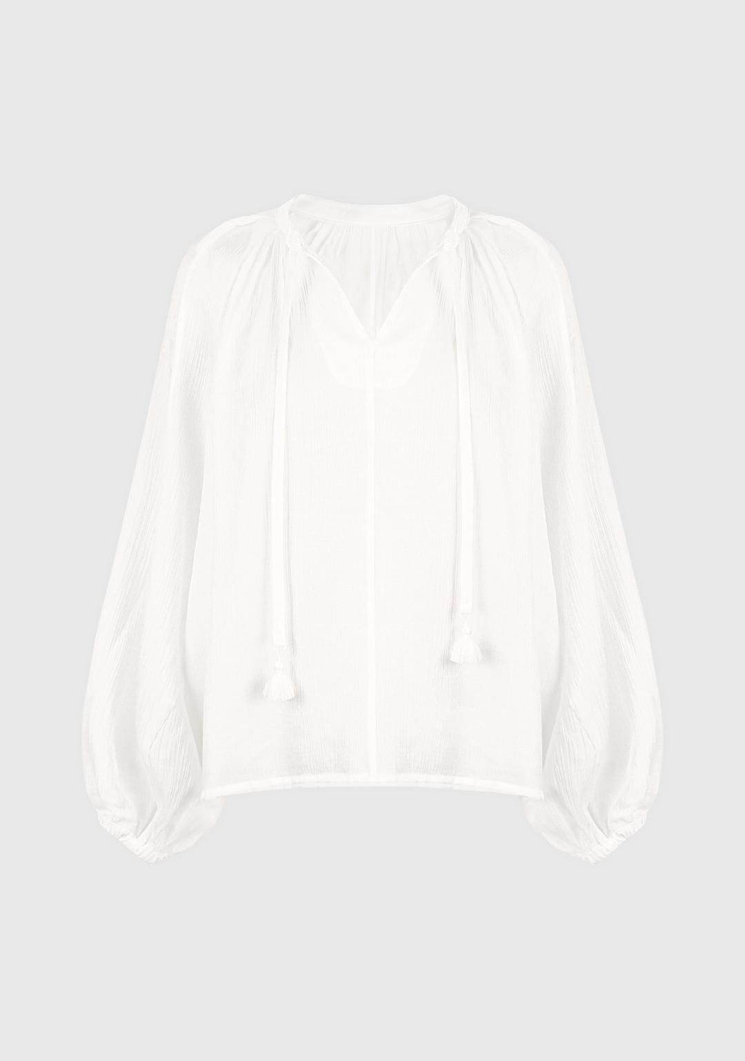 Shining Tassel Blouse