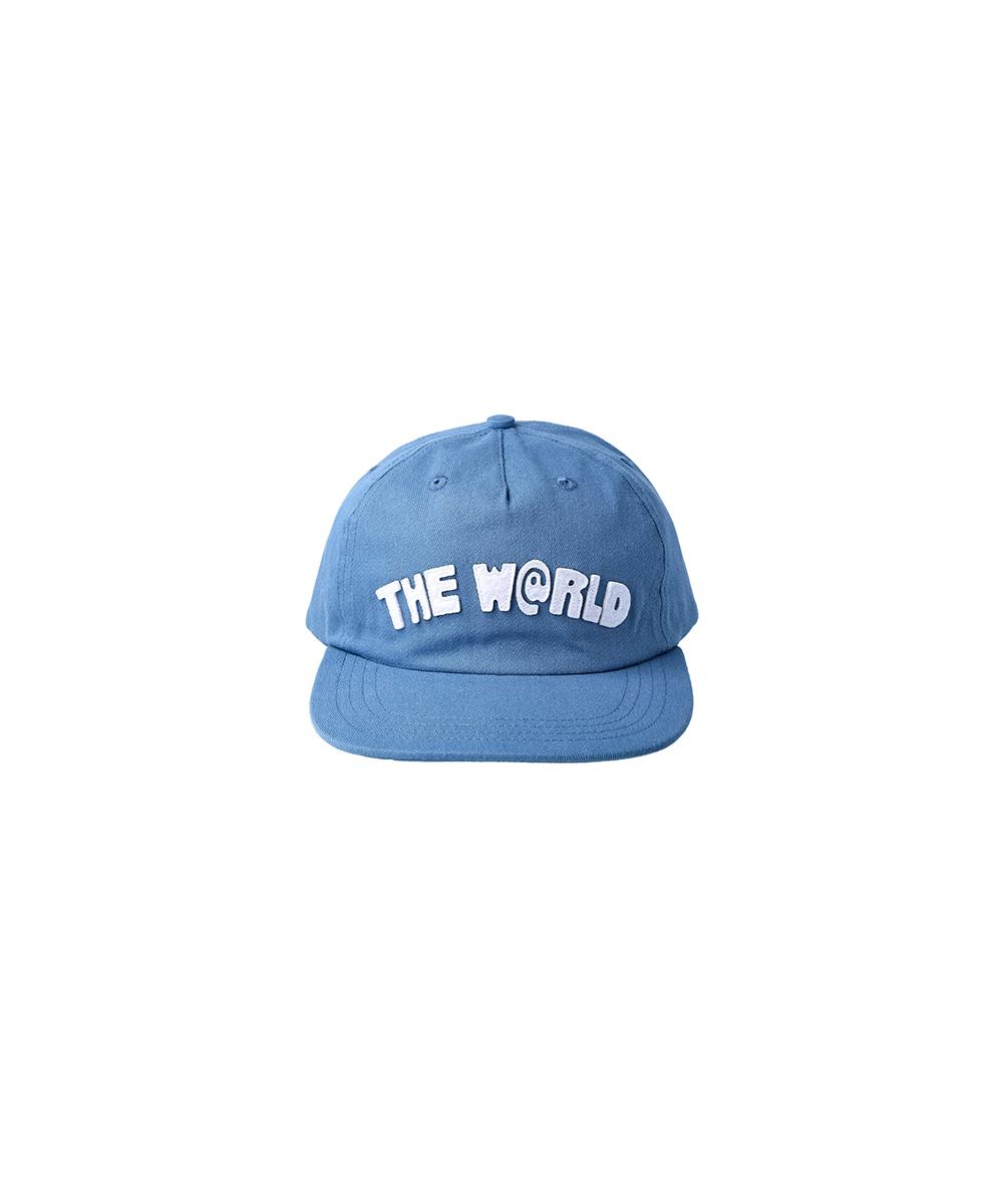 5 Panel Felt Cap blue