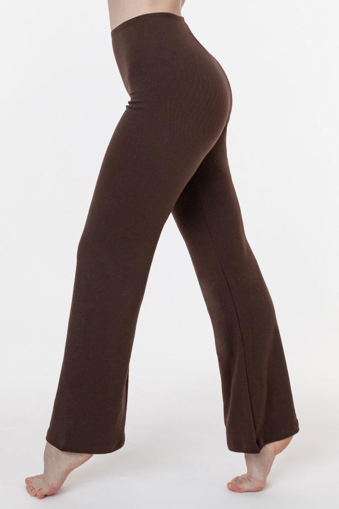 PON300 - Ponte Flared Legging - Mocha / XS