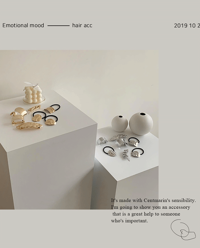 [당일출고] Emotional hair acc collection