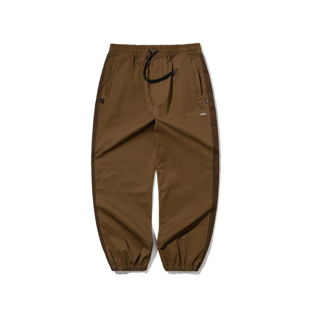 비에스래빗 2425 BSRABBIT SP LINE WIDE JOGGER PANTS BROWN 스노우 보드복 팬츠