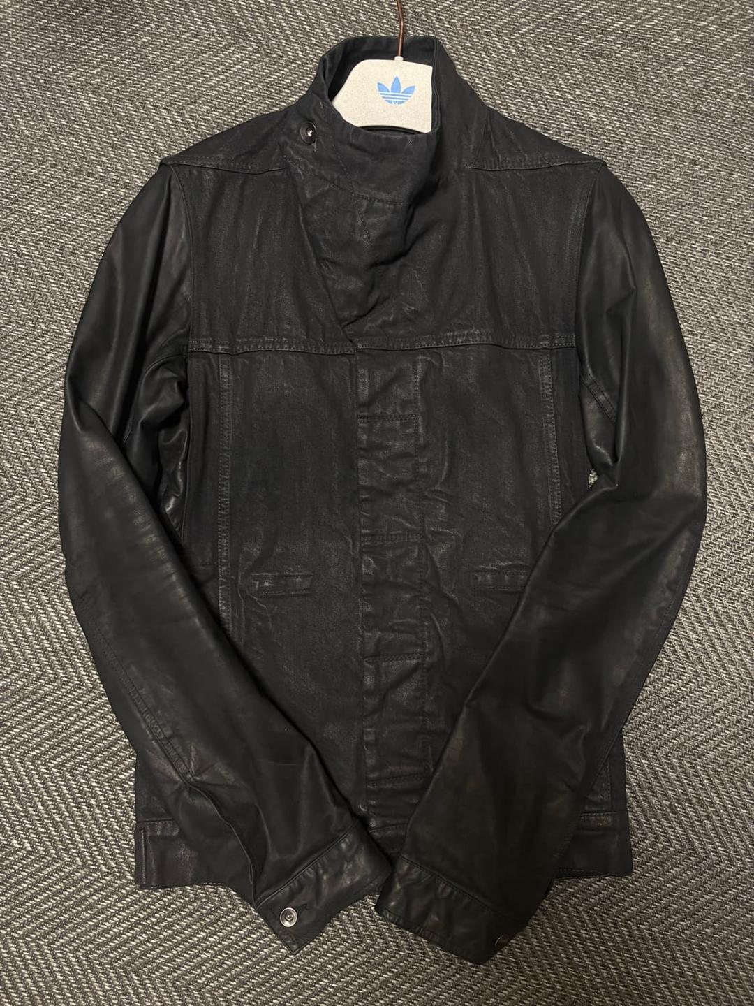 릭오웬스 슬레이브 팔가죽데님 자켓 | 후루츠패밀리