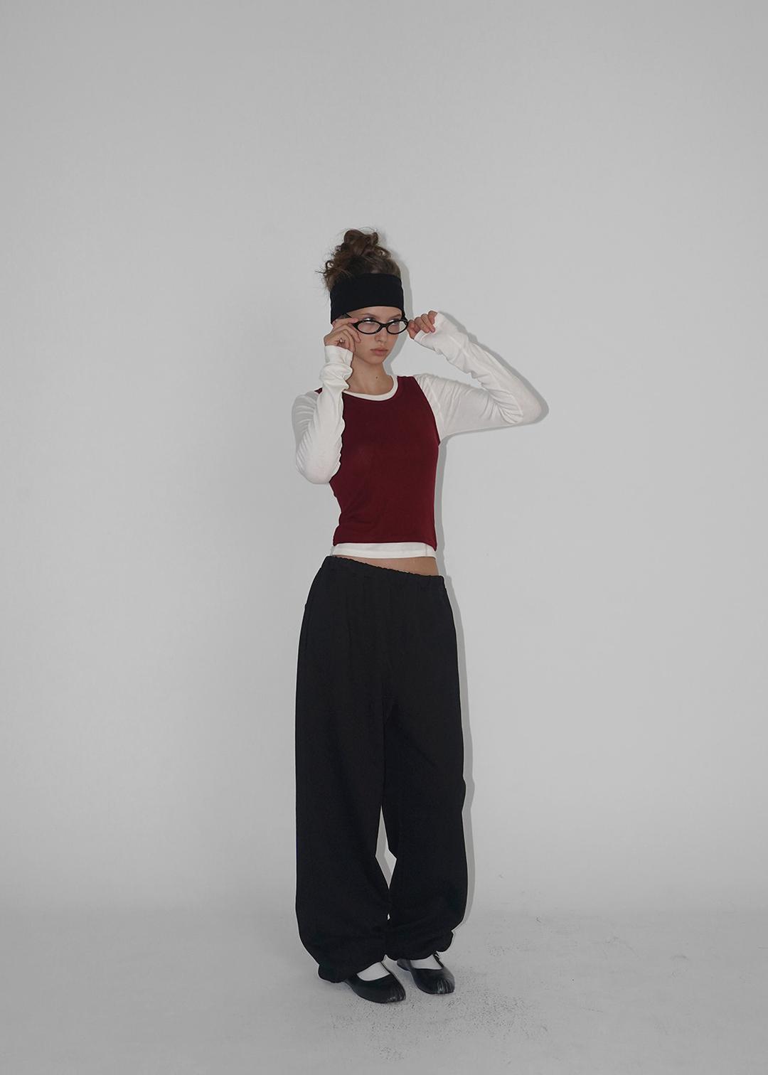 [MADE] 드리프 오버핏 밴딩팬츠