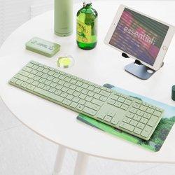 라이프썸 슬림 블루투스 키보드 (LFS-HA39) 세이지그린