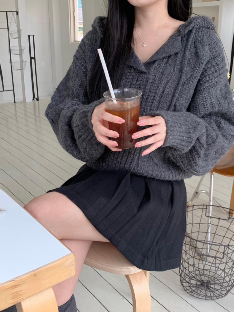 [아이,베이지 바배] 조이 알파카 니트 (3 color)