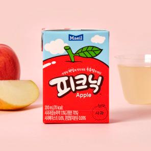 피크닉 사과 200ml 24팩