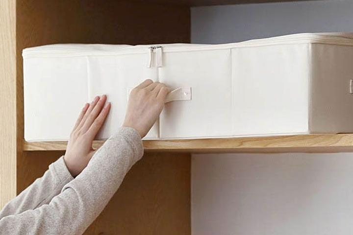 패브릭 리빙박스 옷 이불 수납 보관함 정리함 파우치 이불가방