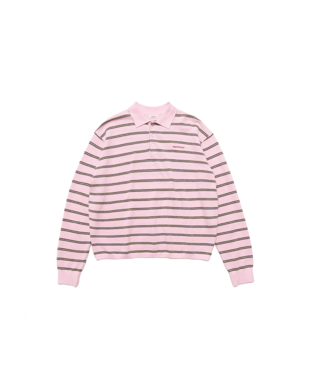 [9/19일 순차배송] Stripe Polo Knit [PINK]