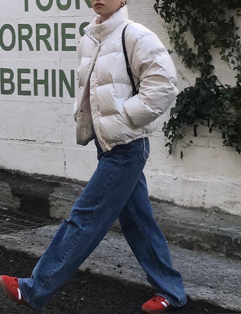 shine duck down padded jp ( 아이보리)