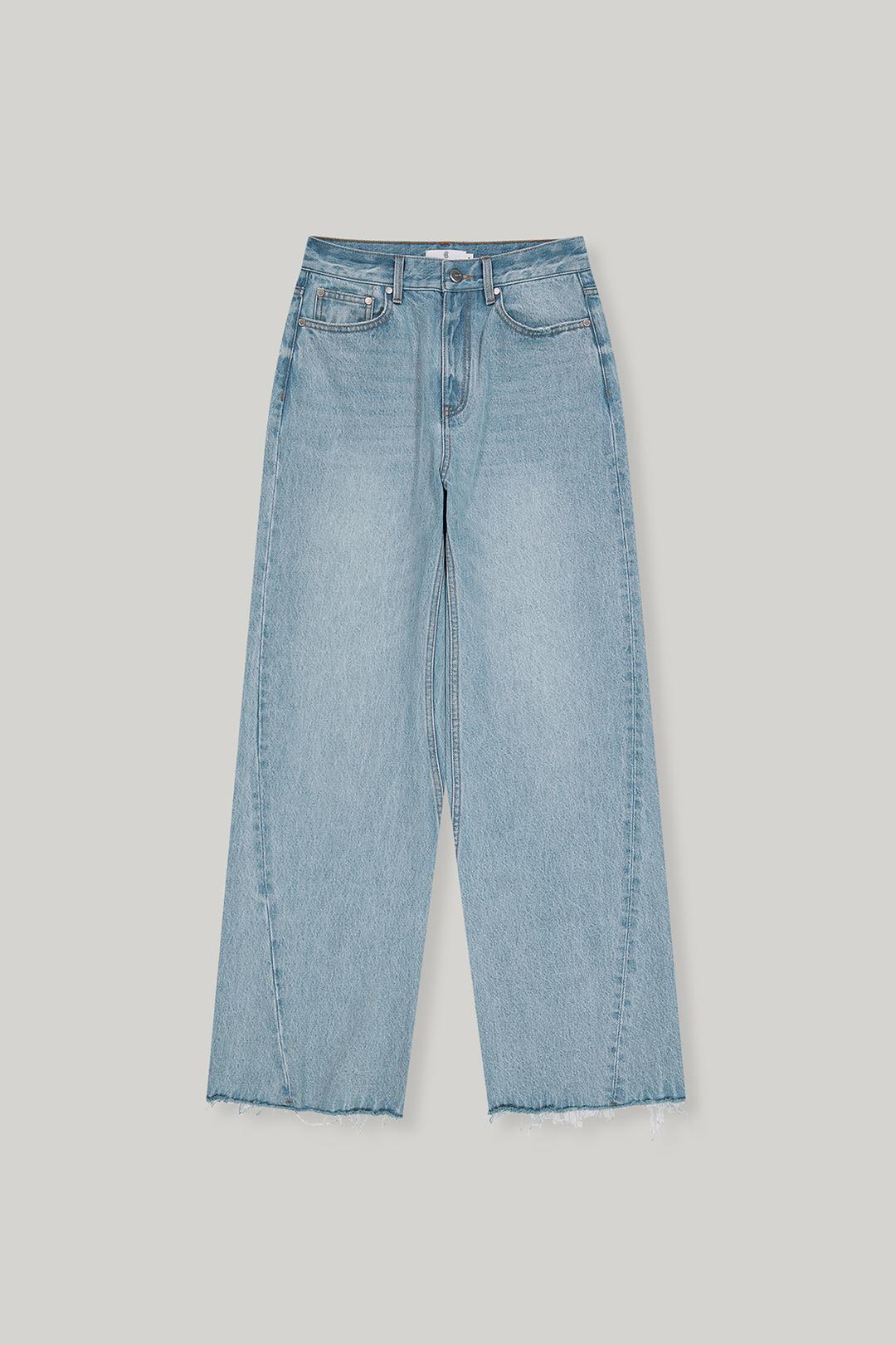 2ND / Vale Straight Denim Pants (Blue)