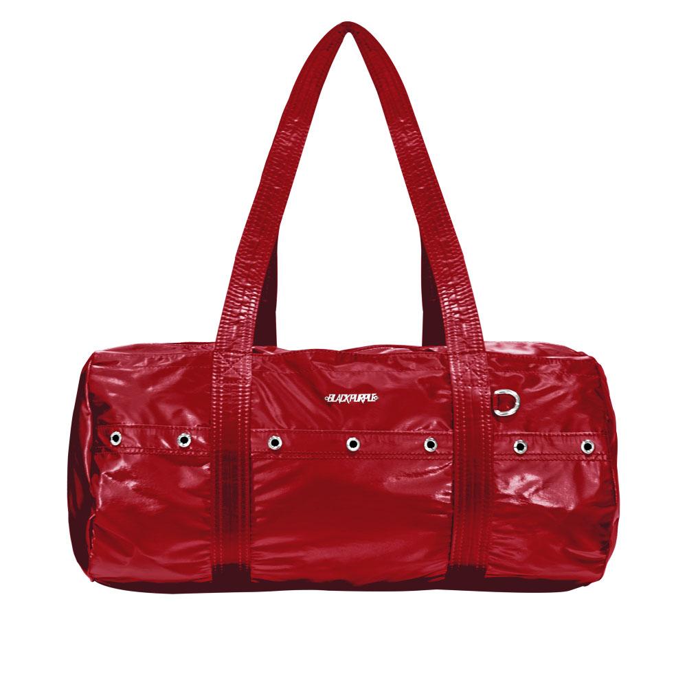 NIKI Glossy Duffel Bag_RED