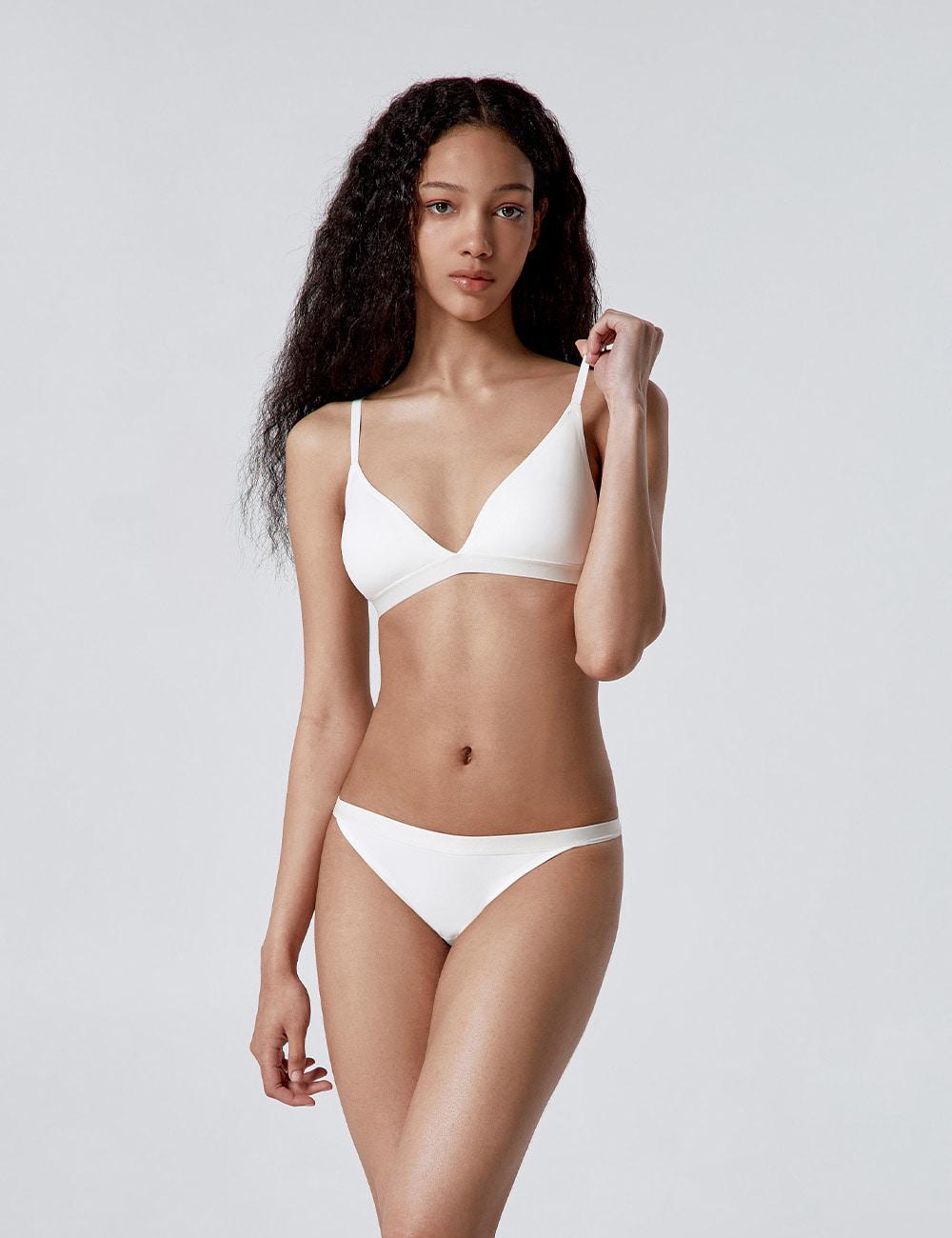 미니멀 브라렛 트라이앵글 (아이보리)