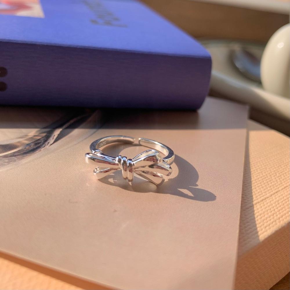 [실버925] Ribbon ring / 리본 은반지