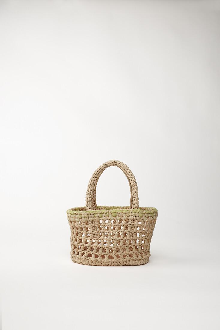 SHOPPER KNIT MINI BEIGE