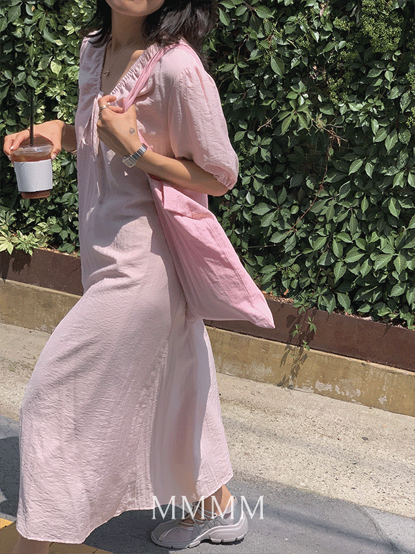 MMMM  #한정수량 ＃단독주문/당일발송엘리스 링클셔링 원피스[size:1,2]