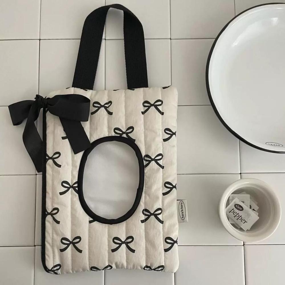 Black ribbon 물티슈 보관함 물티슈 케이스