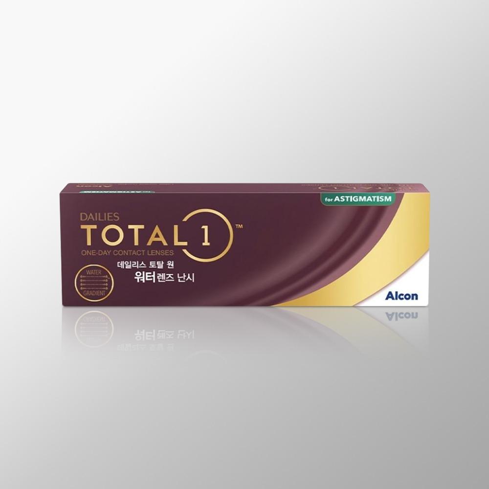 알콘 토탈원 워터렌즈 난시 30P