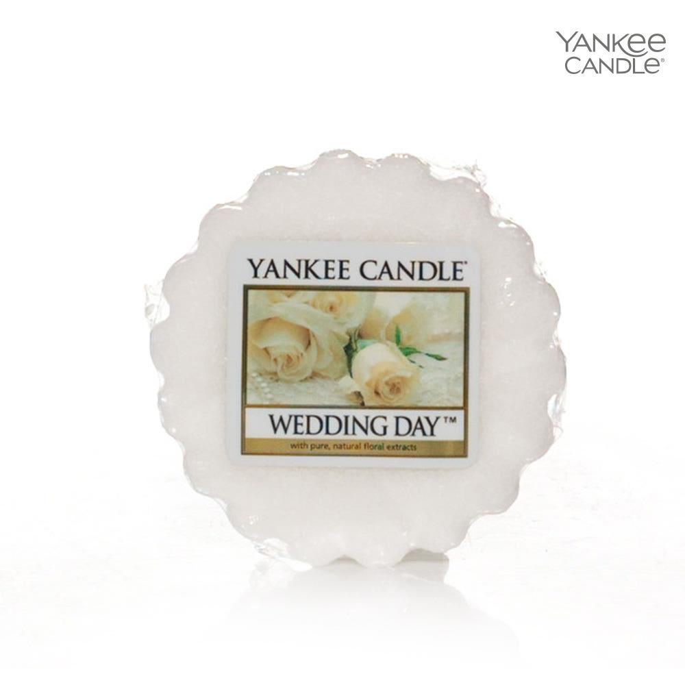 양키캔들 타트왁스 방향제 웨딩데이