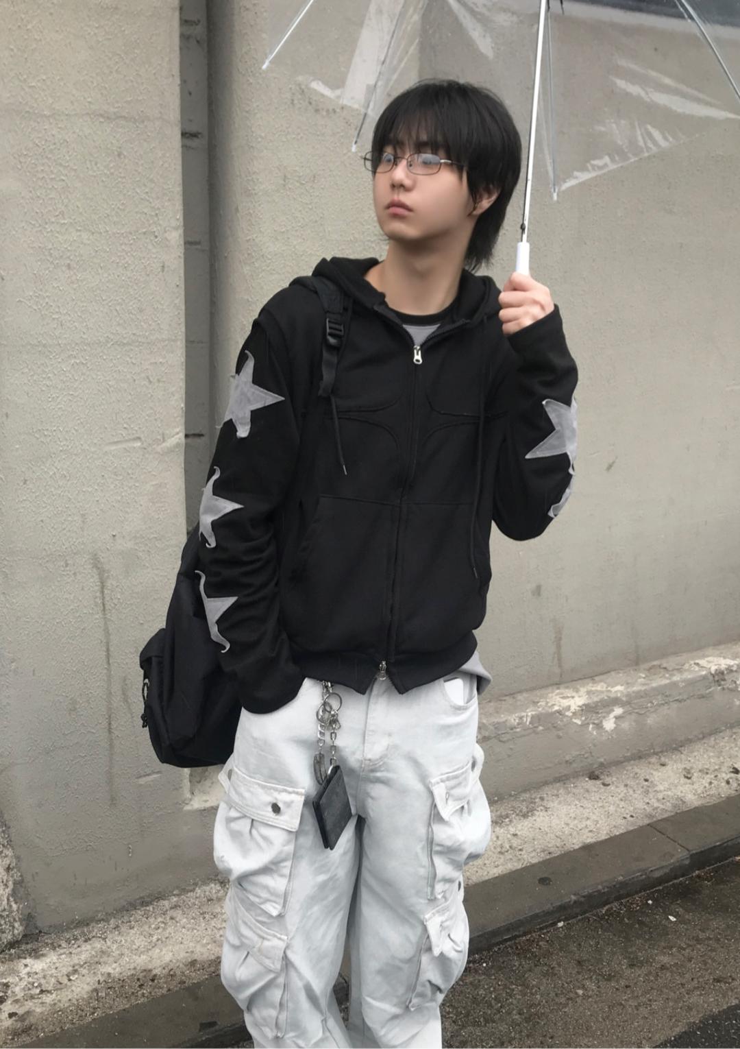 STARLIGHT PATCH HOOD VEST (3 color)