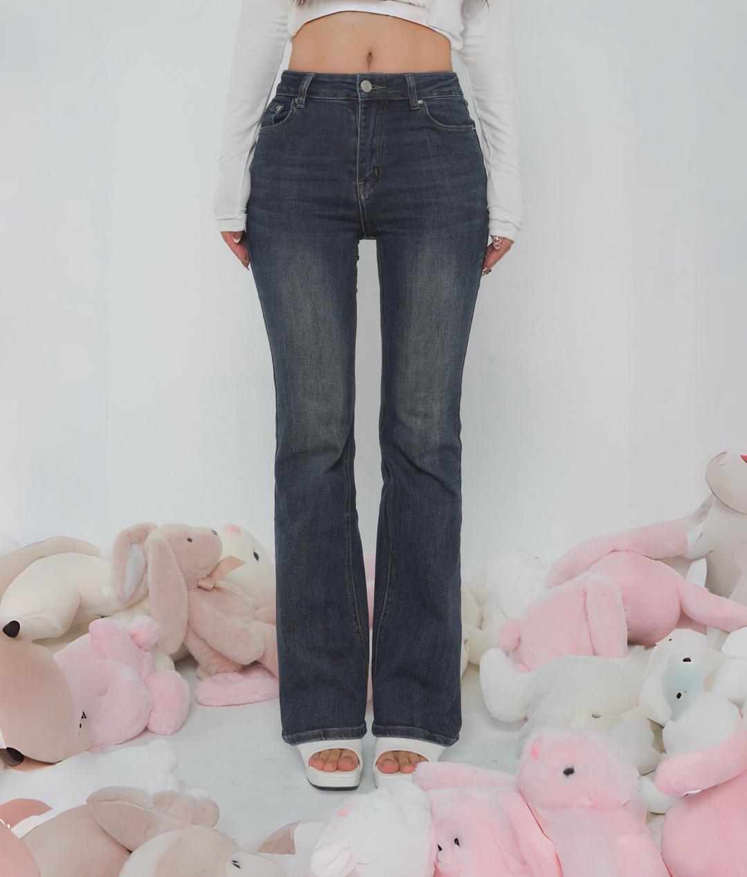 남다메이드 스판 세미 부츠컷 팬츠