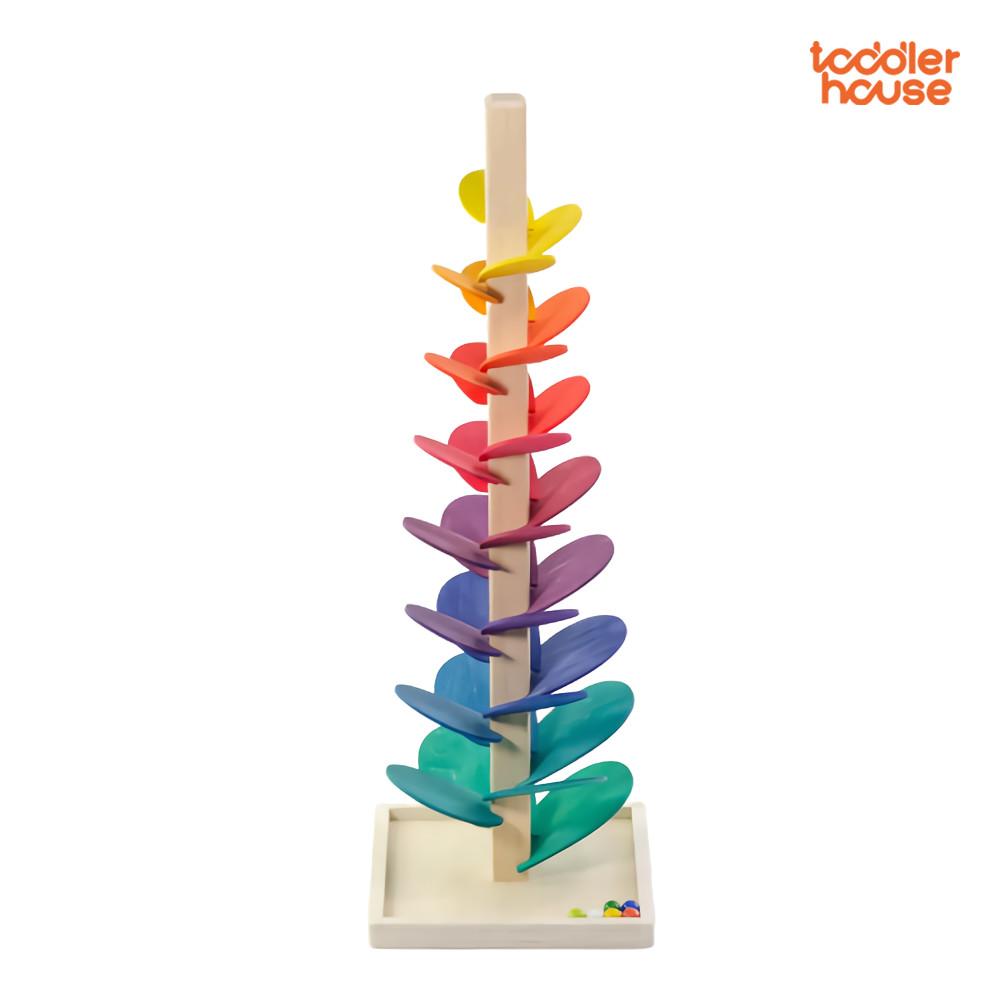 토들러하우스 사운드 마블트리 레인보우 발도르프 교구 돌 아기 유아 장난감 선물