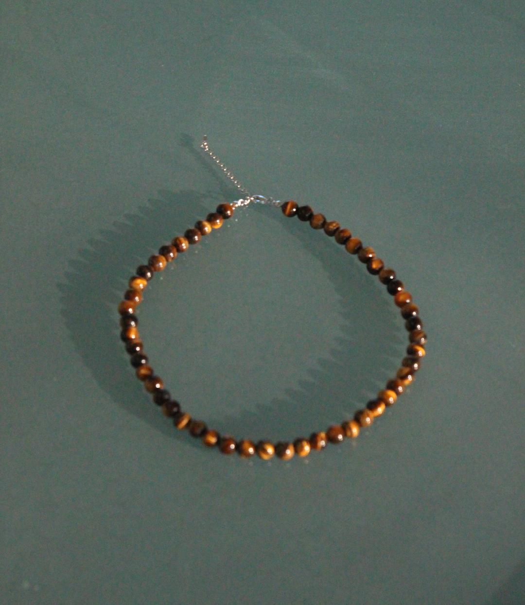 8mm bold necklace (brown) 8mm 볼드 넥클리스