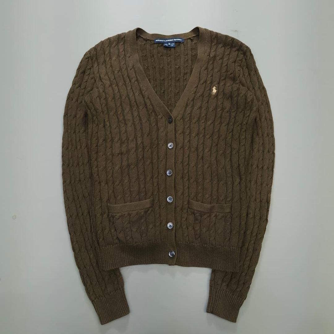 폴로 랄프로렌 여성 케이블 가디건 m | 후루츠패밀리