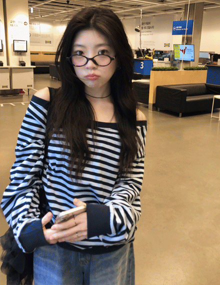 빈블 [꾸안꾸/언발오프숄더] 댄즈 언발 원오프 단가라티