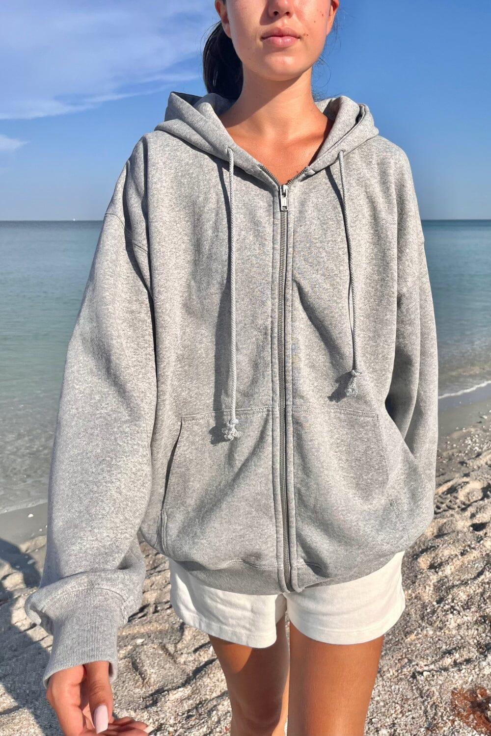 Christy Hoodie - Heather Grey / Oversized Fit