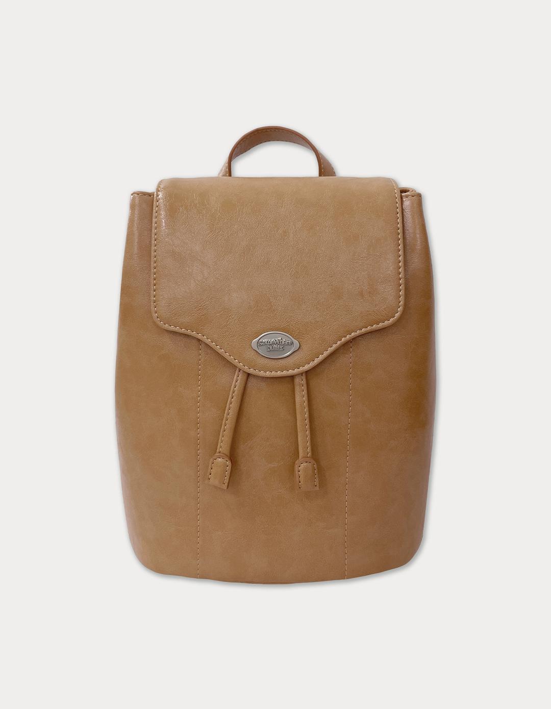 [release 10%] fle backpack - caramel