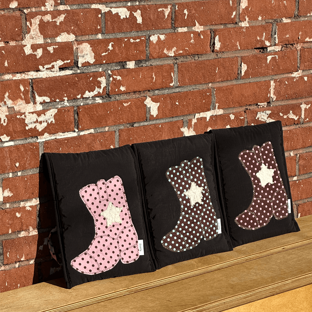 Bow Tie Western Boots Tablet Sleeve 10.9inch (3 Colors)