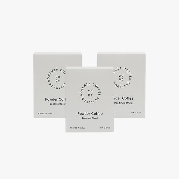 파우더 커피 3종 세트