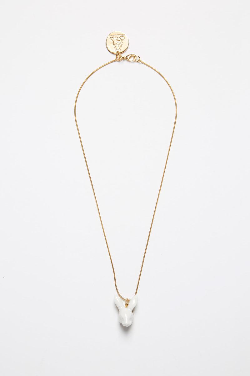 RABBIT HEAD NECKLACE